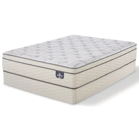 Twin Euro Top Mattress and 9" StabL-Base® Foundation